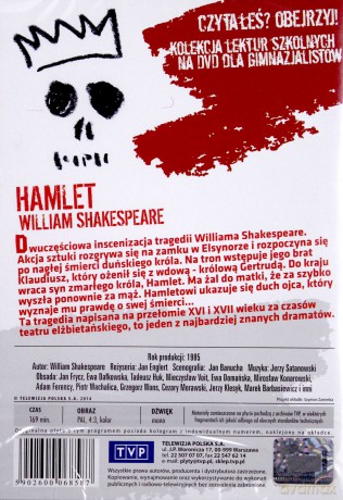 Hamlet (Kolekcja lektur szkolnych) [DVD]