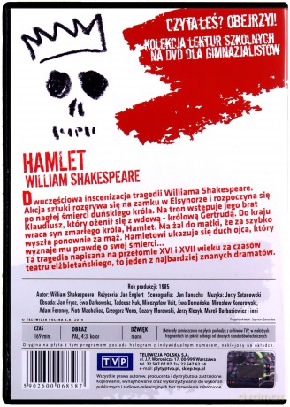 Hamlet (Kolekcja lektur szkolnych) [DVD]