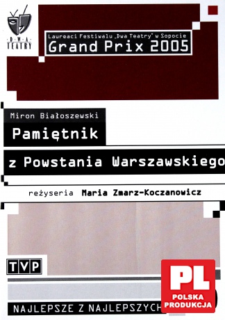 Pamiętnik z Powstania Warszawskiego (Kolekcja lektur szkolnych) [DVD]