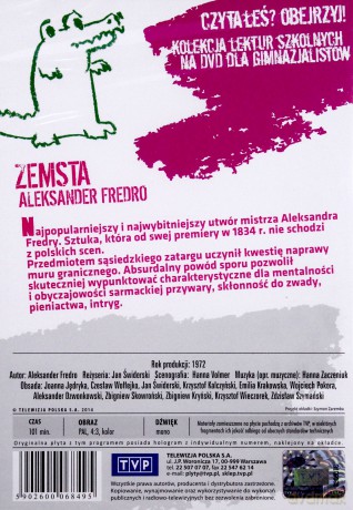 Zemsta (Kolekcja lektur szkolnych) [DVD]
