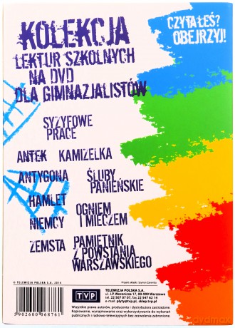 Kolekcja lektur szkolnych dla gimnazjalistów [BOX] [11DVD]