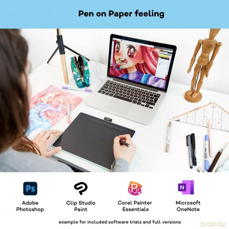 Intuos Bluetooth Medium Pista