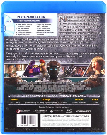 Giganci ze stali (Real Steel) [Blu-Ray]