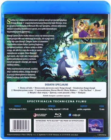 Księga Dżungli 2 (Disney) [Blu-Ray]