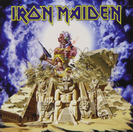 Iron Maiden Fridge Magnet: Somewhere Back in Time