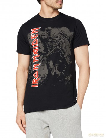 Iron Maiden Men's Tee: Hi-Contrast Trooper (Medium)