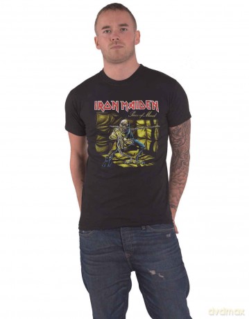 Iron Maiden Men's Tee: Piece of Mind (Medium)