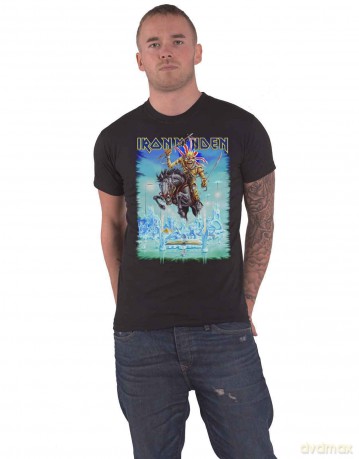 Iron Maiden Men's Tee: Tour Trooper (Back Print) (Medium)