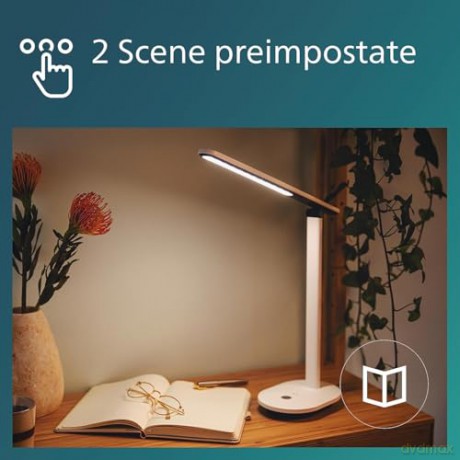 Ivory Lampada Da Tavolo Bianca 5w