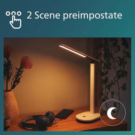 Ivory Lampada Da Tavolo Bianca 5w
