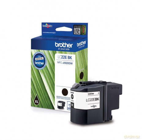 J5920dw, Black, 2,4k (Stk)-Brother Ink Black 2,4k