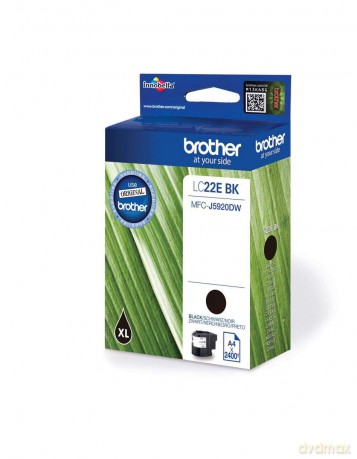 J5920dw, Black, 2,4k (Stk)-Brother Ink Black 2,4k