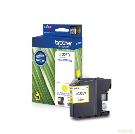 J5920dw, Yell., 1,2k (Stk)-Brother Ink Yell. 1,2k