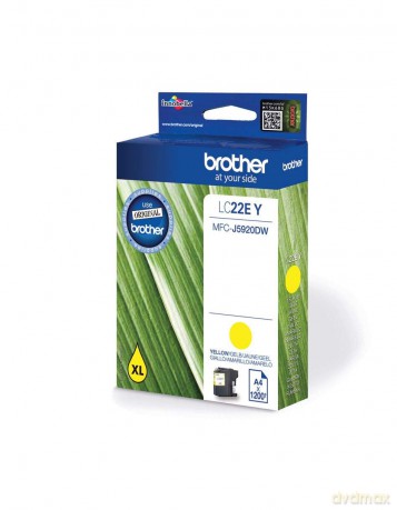 J5920dw, Yell., 1,2k (Stk)-Brother Ink Yell. 1,2k