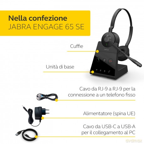 Jabra Engage 65 Se Version Stereo