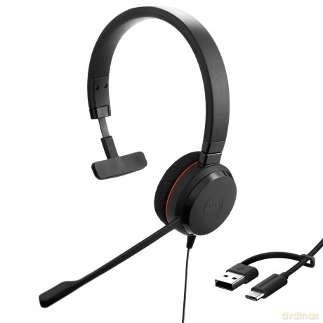 Jabra Evolve 20 Mono Uc Usb C/A