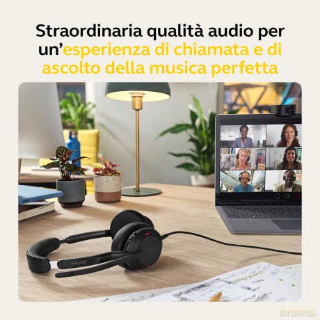 Jabra Evolve2 50 Duo Ms-Usb-A