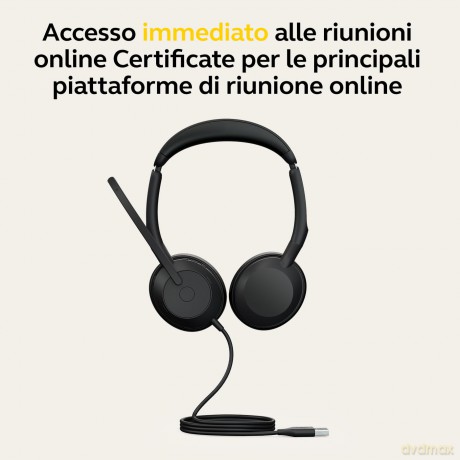 Jabra Evolve2 50 Duo Uc-Usb-A