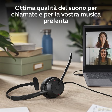 Jabra Evolve2 50 Usb C/A Ms