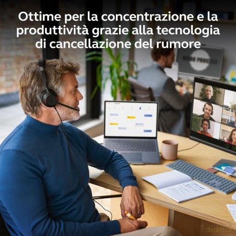 Jabra Evolve2 50 Usb C/A Ms