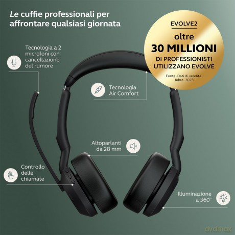 Jabra Evolve2 55 Duo Uc Link 380c
