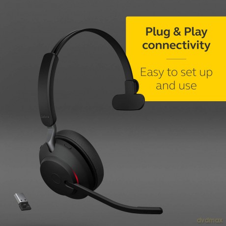 Jabra Evolve2 65 Mono Uc + Ladestation + Link 380a