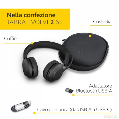 Jabra Evolve2 65 Stereo Ms