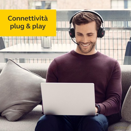 Jabra Evolve2 65 Stereo Uc Black