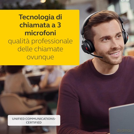 Jabra Evolve2 65 Stereo Uc Black