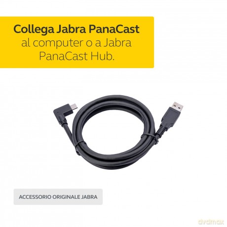 Jabra Panacast Cavo Usb (1 8m)