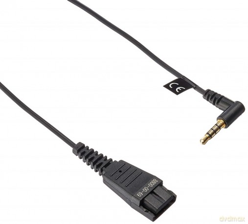 Jabra Qd/3.5 Mm Qd 3.5 Mm Black Cable Interface/Gender Adapter - Cable Interface/Gender Adapters