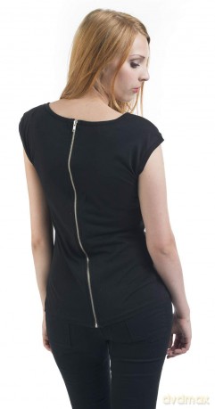 Jack Daniel's - Black Zipper On Back (Unisex Tg. XXL)