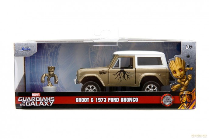 JADA Guardians of the Galaxy Groot 1973 Ford Bronco 1:32