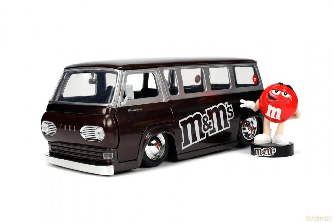 JADA M&M's Ford Usa Econoline Minibus Scala 1:24