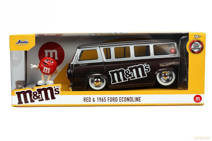 JADA M&M's Ford Usa Econoline Minibus Scala 1:24
