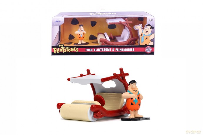 JADA The Flintsones Fred Flintstone + Family Car Scala 1:32