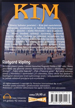 KIM - Rudyard Kipling [AUDIOBOOK] [CD-MP3]