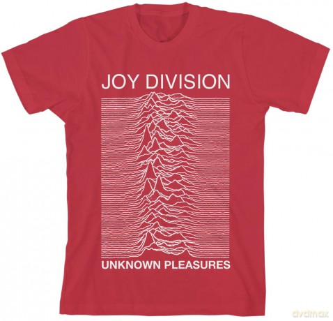 Joy Division Unknown Pleasures T-Shirt Red M