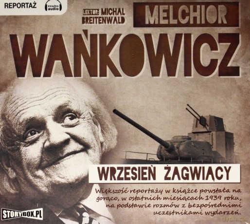 Wrzesień żagwiązcy - Melchior Wańkowicz (digipack) [AUDIOBOOK] [CD-MP3]