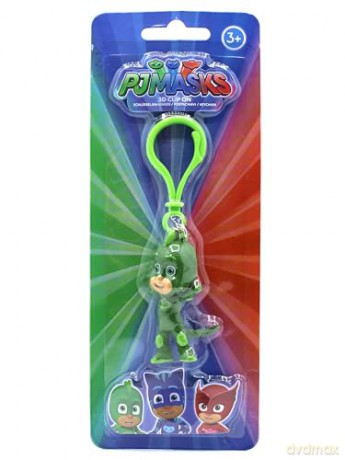 Joy Toy - Pj Masks Superpigiamini 3d Pvc Brelok/Clip On 6 Cm,, 1
