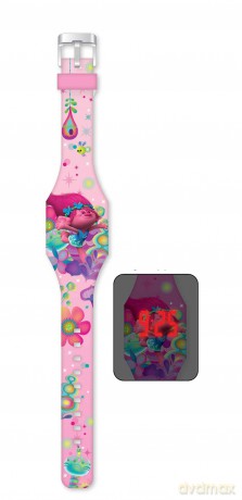 Joy Toy 67676 Trolls Led Watch In Blister Pack