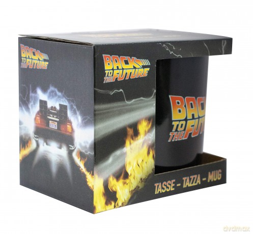 Joy Toy Back To The Future - Kubek In Ceramica Multicolore, 9 Cm