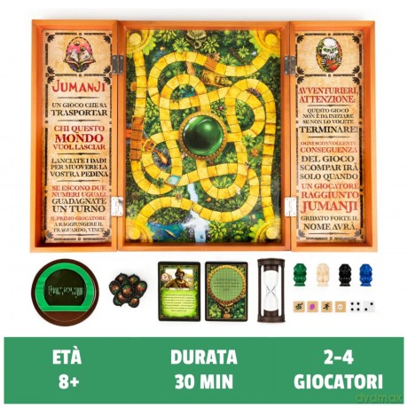 Jumanji Il Gioco in Legno