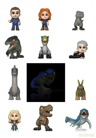 Jurassic Park 2022 - Mystery Minis (Box 12 Figurin