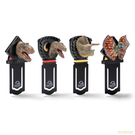 Jurassic Park Lesezeichen 4er-Set Dinosaurier