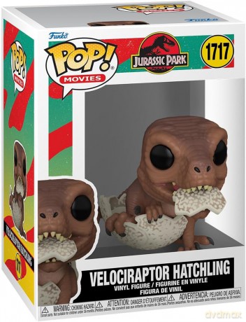 Jurassic Park: Funko Pop! Movies - Velociraptor Hatchling (Vinyl Figure 1717)