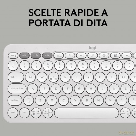 K380s Pebble Keyboard 2 - Offwhite