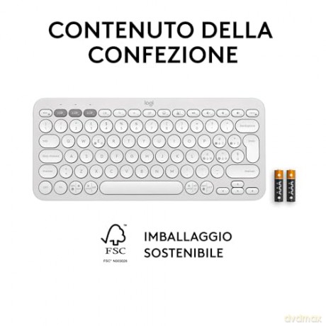 K380s Pebble Keyboard 2 - Offwhite