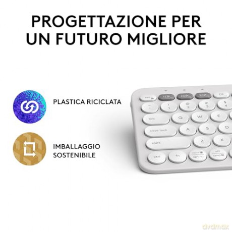 K380s Pebble Keyboard 2 - Offwhite