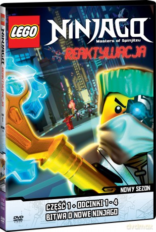 LEGO Ninjago Reaktywacja część 1 (odcinki 1-4) [DVD]